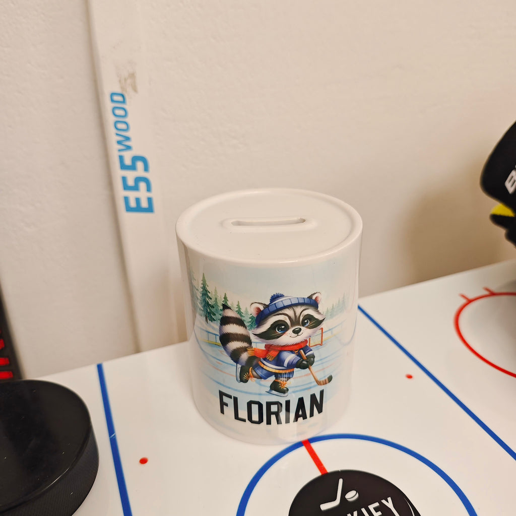 Spardose Kinder Eishockey