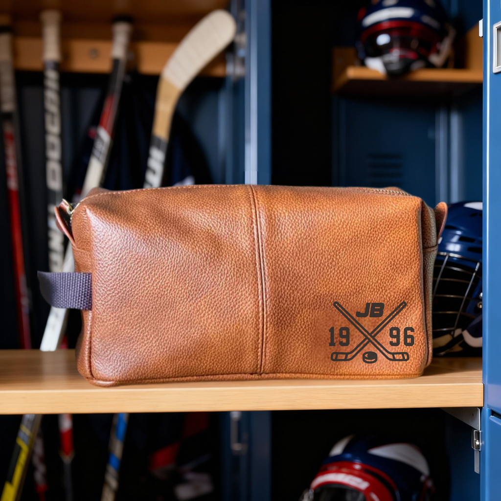 cosmetic bag racket cross