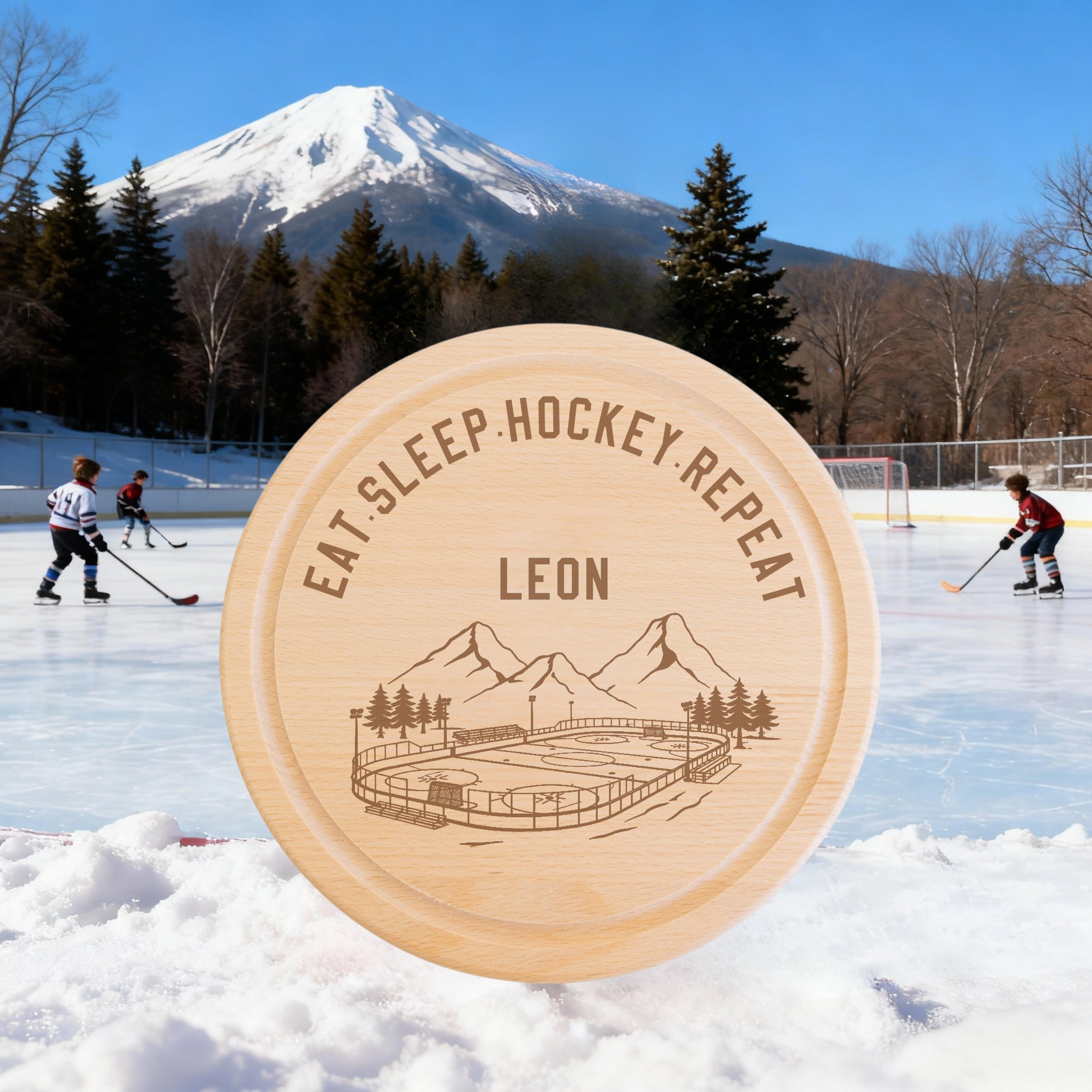 Brett rund Panorama Ice Rink