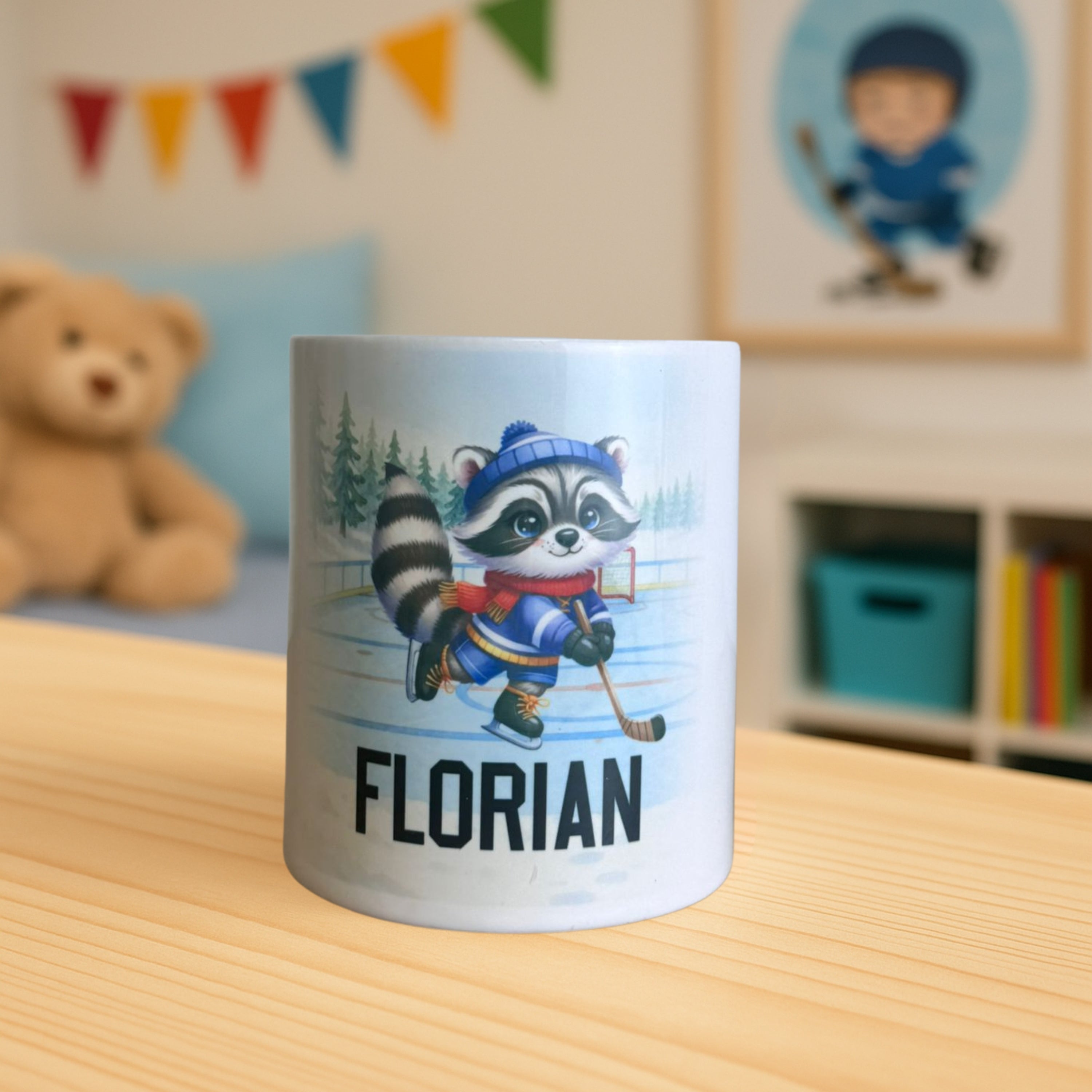 Children's Ice Hockey Piggy Bank